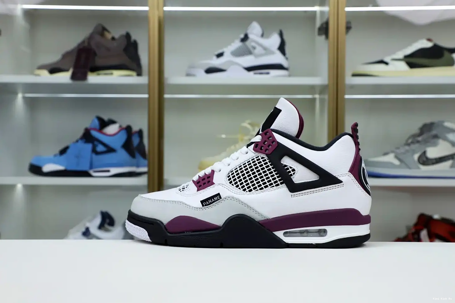 JORDAN Kimikick 4 JORDAN X RETRO 'BORDEAUX' AIR SAINT-GERMAIN AIR PARIS 0825